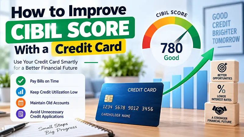 Improve CIBIL Score With a Credit Card